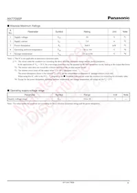 AN7709SP-E1 Datasheet Page 6