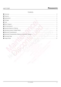 AN7712SP-E1 Datasheet Pagina 2