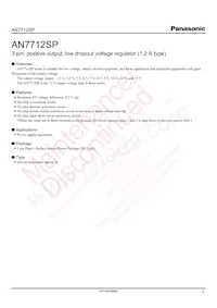 AN7712SP-E1 Datasheet Pagina 3