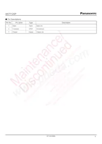 AN7712SP-E1 Datasheet Pagina 5