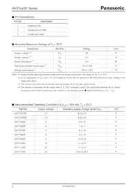 AN7715SP-E1 Datasheet Pagina 2