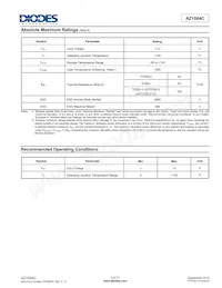 AZ1084CS2-ADJTRG1 Datasheet Pagina 3