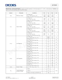 AZ1084CS2-ADJTRG1 Datasheet Page 4