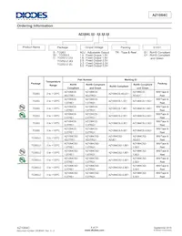 AZ1084CS2-ADJTRG1 Datasheet Pagina 8