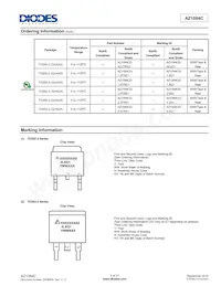 AZ1084CS2-ADJTRG1 Datasheet Pagina 9