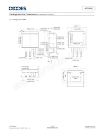 AZ1084CS2-ADJTRG1數據表 頁面 11