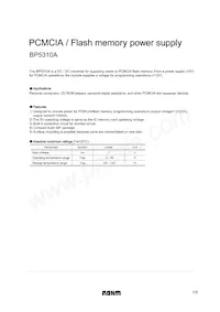 BP5310A Datasheet Copertura