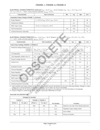 CS5206-5GT3 Datasheet Pagina 3