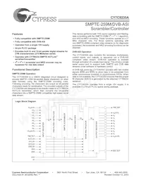 CY7C9235A-270JXC數據表 封面