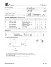 CY7C9235A-270JXC Datasheet Pagina 5