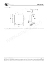 CY7C9235A-270JXC Datasheet Pagina 7