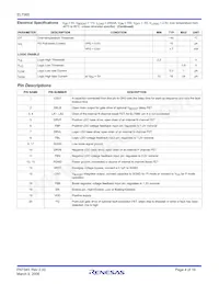EL7585ILZ-T7 Datasheet Page 4