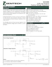 EZ1588CM-3.3TRT Datasheet Copertura