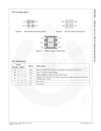 FAN2564UC25X Datasheet Pagina 3