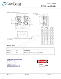 GHXS010A060S-D1數據表 頁面 4