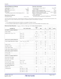 HA4201CBZ96 Datasheet Page 2