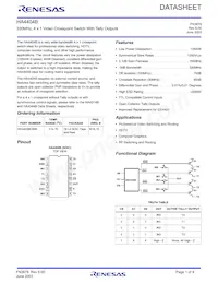 HA4404BCB96 Datasheet Copertura