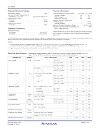 ICL7663SAIBAZA-T Datasheet Page 3
