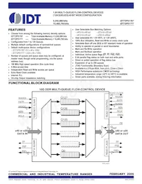 IDT72P51777L7-5BBI數據表 封面