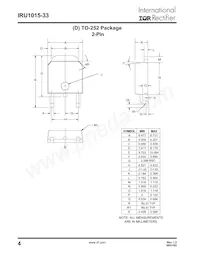 IRU1015-33CPTR Datasheet Page 4