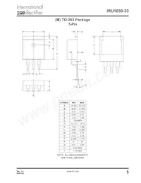 IRU1030-33CPTR Datasheet Pagina 5