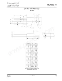 IRU1030-33CPTR Datasheet Pagina 7