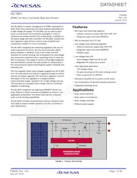 ISL1801IVZ-T Datasheet Cover