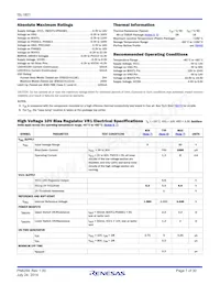 ISL1801IVZ-T Datasheet Pagina 7