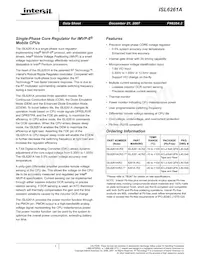 ISL6261AIRZ Datasheet Copertura