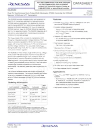 ISL6530CRZ Datasheet Copertura