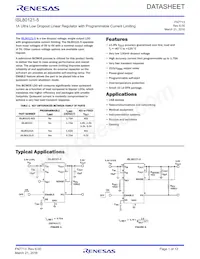 ISL80121IR50Z-T Datasheet Cover