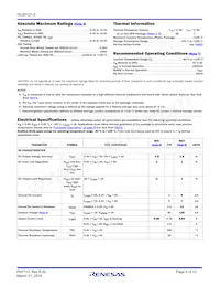 ISL80121IR50Z-T Datasheet Pagina 4