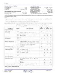 ISL9000IRCJZ-T Datasheet Page 3