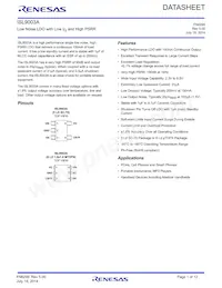 ISL9003AIRUFZ-T Datasheet Copertura