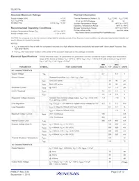 ISL9011AIRBJZ-T Datasheet Pagina 3