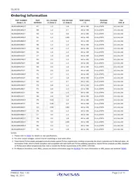 ISL9016IRUWKZ-T Datasheet Page 3