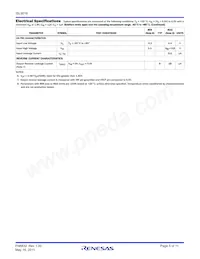 ISL9016IRUWKZ-T Datasheet Page 5
