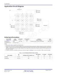 ISL98608IIHZ-T Datasheet Pagina 4