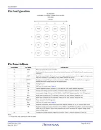 ISL98608IIHZ-T Datasheet Pagina 5