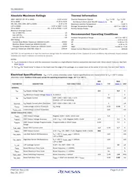 ISL98608IIHZ-T Datasheet Pagina 6