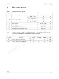 L4940D2T10-TR Datasheet Page 5