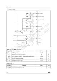 L5952 Datasheet Pagina 2