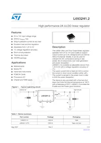 L6932H1.2TR Datenblatt Cover