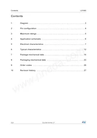 LD1085V36 Datasheet Pagina 2