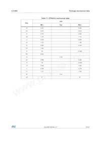 LD1085V36數據表 頁面 21