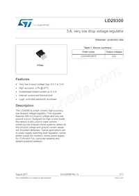 LD29300P2MTR Datasheet Cover