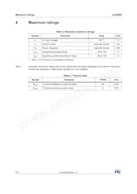 LD29300P2MTR Datasheet Page 6