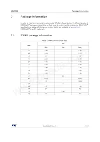 LD29300P2MTR Datasheet Page 11