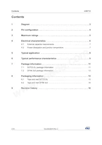 LDK715M50R Datasheet Pagina 2