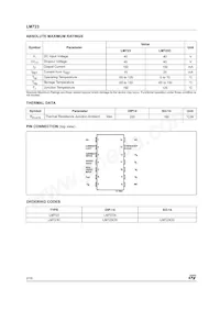 LM723N Datasheet Pagina 2